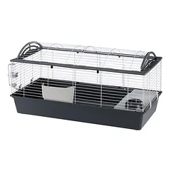 Ferplast narvas smulkiems gyvūnams Casita 120, pilka: L 119 x B 58 x H 61 cm — 3 nuotrauka