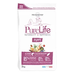 PRO NUTRITION PURE LIFE PUPPY maistas mažiems šuniukams ir kalėms2kg