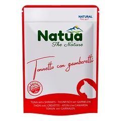 NATUA Natural Tunžinys su krevetėmis želėje katėms 70 g