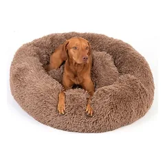 TIAKI minkštas guolis No Stress, smėlio spalvos, Vidutiniams 11–25 kg — 4 nuotrauka