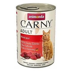 ANIMONDA Cat Carny Adult skonis: jautiena 400g x18