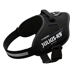 JULIUS-K9 IDC® Power petnešos šunims, juodos, Labai mažiems < 4 kg — 3 nuotrauka