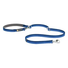 Ruffwear pavadėlis šunims Switchbak™ Leash Basalt Gray — 2 nuotrauka
