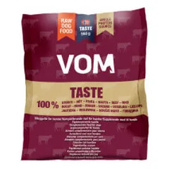VOM Taste 100% šaldytas pašaras su jautiena šunims - Pet24