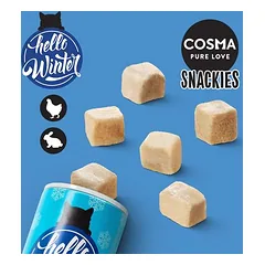 Cosma Snackies su vištiena ir triušiena, skanėstai katėms — 3 nuotrauka
