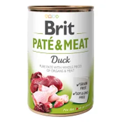 Brit Care Duck Paté & Meat drėgnas maistas šunims, 800 g