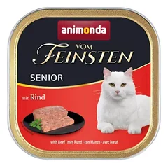 Animonda Vom Feinsten Senior Paštetas su jautiena 100g nuotrauka
