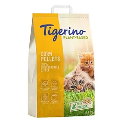 Tigerino Plant-Based Mais Katzenstreu - Pinienduft