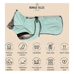 Nomad Tales Bloom paltukas šunims Granite, Vidutiniams 11–25 kg — 3 nuotrauka
