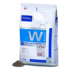 Virbac HPM Dog Weight Loss & Diabetes (1) veterinarinis maistas šunims 7 kg