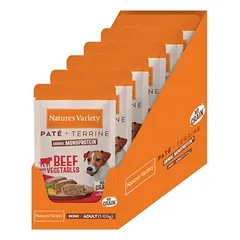 Nature's Variety Paté No Grain Adult Mini drėgnas maistas šunims, ekonominė pakuotė 16 x 150 g — 4 nuotrauka