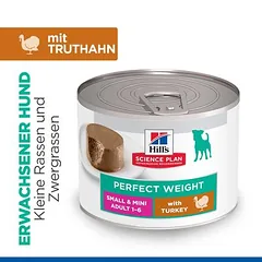 Hill's Science Plan Perfect Weight Adult Small & Mini Mousse drėgnas maistas šunims — 3 nuotrauka
