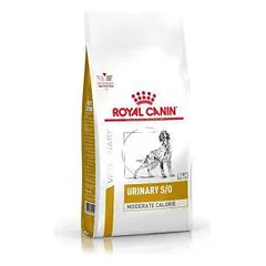 Royal Canin Veterinary Urinary S/O Moderate Calorie sausas maistas šunims, linkusiems priaugti svorio ir turintiems šlapimo takų problemų, 1,5 kg
