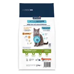 Advance Junior Sterilized Sausas maistas sterilizuotoms jaunoms katėms 1,5 kg — 2 nuotrauka