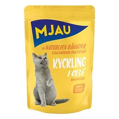 Mjau Cat maišeliai, drėgnas maistas katėms 12 x 85 g — 2 nuotrauka