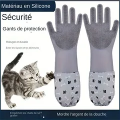 MCBOSON Silikon-Waschlappen für Haustiere