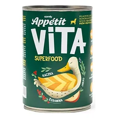 COMFY APPETIT VITA Superfood Duck 400g monoproteinų ėdalas šunims