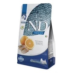 FARMINA N&D OCEAN – DOG Dry Herring&Orange ADULT MINI 800 g