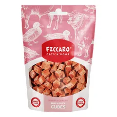 Ficcaro jautienos ir antienos kubeliai skanėstai šunims ir katėms photo