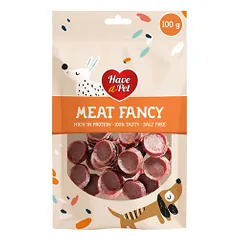 HAP Meat Fancy antienos skanėstai šunims, 100 g