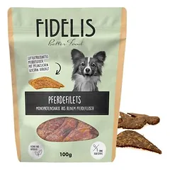 FIDELIS arklienos filė, skanėstai šunims (100 g)