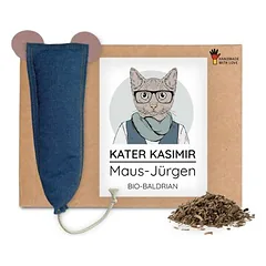 Kater Kasimir žaislinė pelė katėms Maus-Jürgen, Matatabi vaisiai — 2 nuotrauka