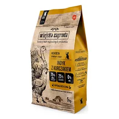WIEJSKA ZAGRODA Kalakutiena su vištiena kačiukams 5 kg
