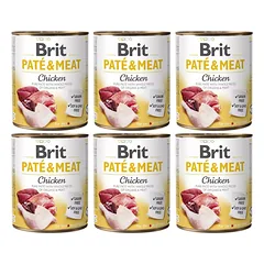 BRIT PATÉ & MEAT – VIŠTIENA 6x800 g — 1 nuotrauka