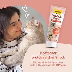 GimCat High Protein Snackpaste 75 g, skanėstai katėms — 4 nuotrauka