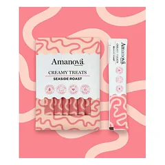Amanova Cat Creamy Treats Seaside Roast 6x15 g