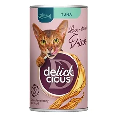 Delickcious Drink tuno gėrimas katėms 5x140g