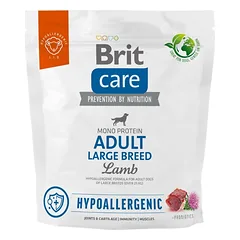 BRIT Care Hypoallergenic Adult Large Breed sausas maistas su ėriena 1 kg