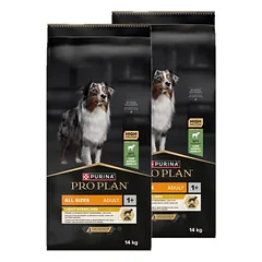 PRO PLAN Light Sterilised Visų dydžių suaugusiems šunims skirtas maistas, turintis daug jautienos 2x14 kg