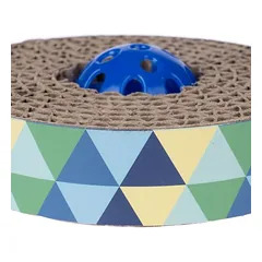 zooplus Basics žaislas katėms Spin & Scratch, Ø 10 x H 4 cm — 4 nuotrauka