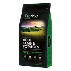 Profine Adult Lamb & Potatoes su (ėriena ir bulvėmis) sausas pašaras šunims, 12 kg — 2 nuotrauka