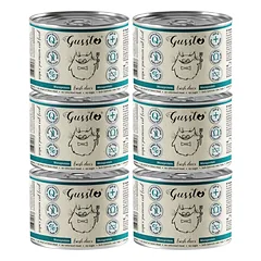 GUSSTO Fresh Deer 6x200 g šviežias elnias, monoproteininė drėgna maistas katėms