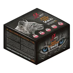 alpha spirit Multi-Flavour Snacks für Katzen