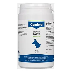 Canina Biotin Forte tabletės, papildas, 2000 g / apie 600 tablečių — 2 nuotrauka