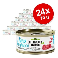 Greenwoods Delight tuno filė, drėgnas maistas katėms — 3 nuotrauka