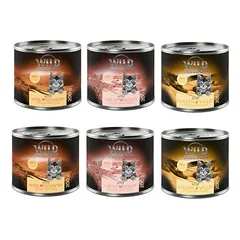 Wild Freedom Kitten drėgnas maistas kačiukams 6 x 200 g — 4 nuotrauka