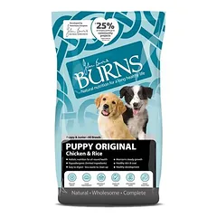 Burns Puppy Original su vištiena ir ryžiais, sausas maistas šuniukams — 2 nuotrauka