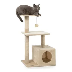 Lionto draskyklė katėms, 85 cm, smėlio spalvos — 5 nuotrauka