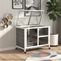 Smulkių gyvūnų namelis 91,5 × 53,3 × 73 cm — 3 nuotrauka