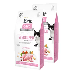 BRIT Care Cat Grain-Free Sterilised Sensitive 2x2kg
