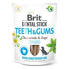 Brit Dental Stick skanėstas Teeth&Gums Chamomile&Sage 7 vnt. 251 g