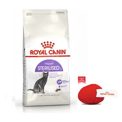 ROYAL CANIN Sterilised 10 kg + Royal Canin kamuoliukas katėms NEMOKAMAI