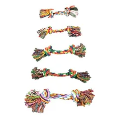 Duvo+ žaislas šunims Knot medvilnė + kilpa, Matmenys: 26 cm — 2 nuotrauka