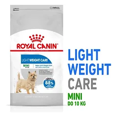 ROYAL CANIN CCN Mini Light Weight Care 3 kg sausas ėdalas suaugusiems mažų veislių šunims, turintiems polinkį į antsvorį