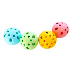 Žaislas katei – Plastikinis kamuoliukas, 4 cm