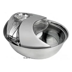 Raindrop Trinkbrunnen aus Edelstahl, 1,7 Liter